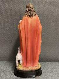 Heiligenbeeld Jezus, Goede Herder, resin, 20 cm (10)
