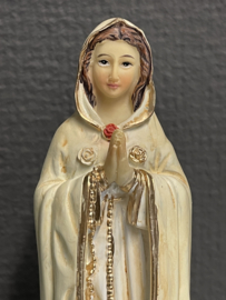 Heiligenbeeld Maria Rosa Mystica, resin, 15 cm (10)