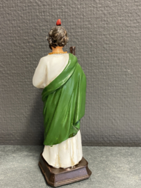 Heiligenbeeld Judas Taddeus,  resin, 16cm (3)