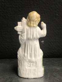 Heiligenbeeld kindje Jezus biscuit, 1880, 12cm (5)