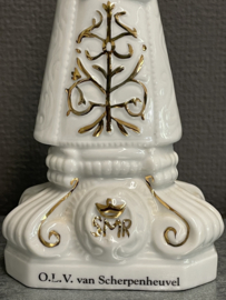 Heiligenbeeld Maria O.L.V van Scherpenheuvel, porselein, 19 cm (7)