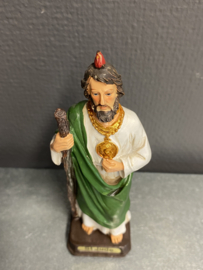 Heiligenbeeld Judas Taddeus,  resin, 16cm (3)