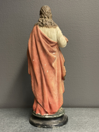 Jezus Heilig Hart beeld,  41 cm, gips, 1930, (10)