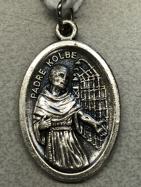 Devotiemedaille Maximilian Kolbe, 2 cm