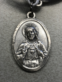 Devotiemedaille Jezus Heilig Hart, 2 cm