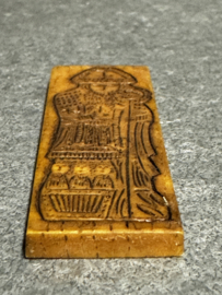 Koekplank sint met 3 kinderen, 5.5 CM