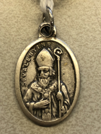 Devotiemedaille Valentinus van Rhetie, 2 cm