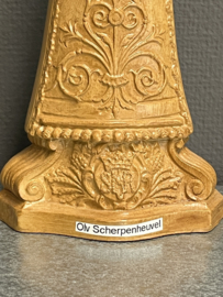 Heiligenbeeld Maria OLV van Scherpenheuvel 25 cm, kunststof, lijkt op hout. (7)