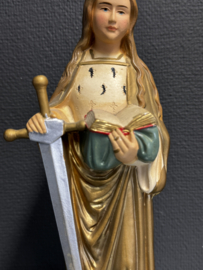 Heiligenbeeld Dimpna van Geel
