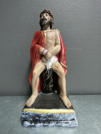 Christus op de koude steen, 30 cm, Malta, beschadigd (4)