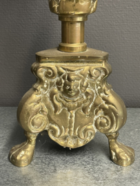 Kandelaar, koper, 49 cm (8)