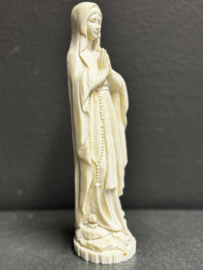 Beeld van Onze-Lieve-Vrouw van Lourdes – Handgemaakt uit Alabaster, Griekenland (Ifestos Art)