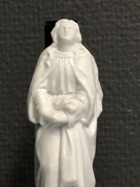 Heiligenbeeld Johannes, Ecce Homo, Biscuit porselein, 16 cm (1)