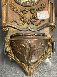 Wijwater bakje, Theresia van Lisieux, Koper, 22 cm (8)