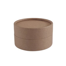 Green bee cardboard potten  75mmx42mm