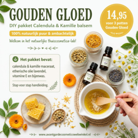 D.I.Y box Gouden Gloed ( Calendula/ kamille Balsem)
