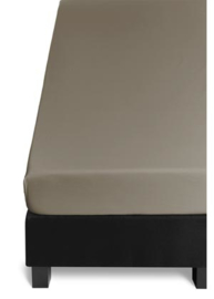Auping hoeslaken TOPPER SPLIT  - jersey - light grey 180 x 220