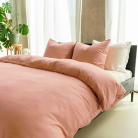 Kayori dekbedovertrekset NIKAYA tencel oudroze