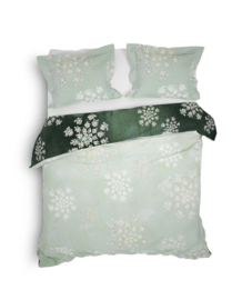 Heckett Lane Eleri shale green dekbedovertrek 240 x 200/220