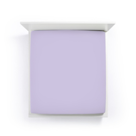 Bella Donna fitted sheet Jersey cl. 0525 lilac