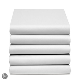 Cinderella percaline  sheet - White - Lits-jumeaux (240x260 cm)