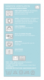 Vandyck ventilation BSK2 pillow