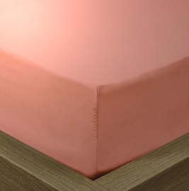 Linette jersey hoeslaken matras 90 x 200 oud roze