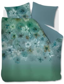 Beddinghouse dekbedovertrekset Lou blue green
