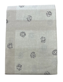 Auping Ideens stitch natural dekbedovertrek 140 x 200/220