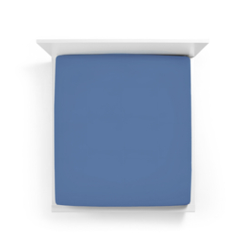 Bella Donna hoeslaken jersey kl. 0208 zeeblauw