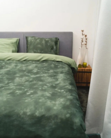 Kayori NAHA groen 240 x 200/220 - 100% katoen-satijn