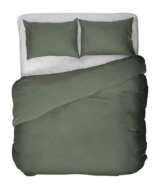 Kayori dekbedovertrekset SAYA donkergroen