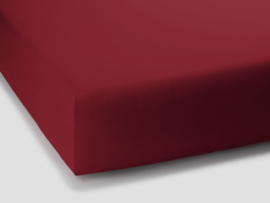 Bella Donna fitted sheet Jersey cl. 0188 Carmine red