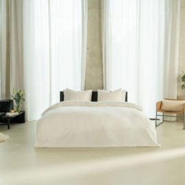 Kayori dekbedovertrekset Ine linnen wit 240 x 200/220