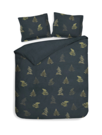 Heckett Lane Holly dekbedovertrek Navy Blue 140x200/220