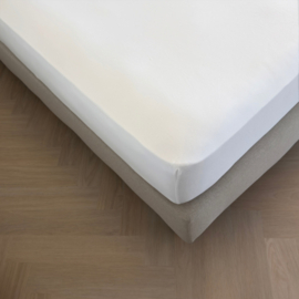 Kayori jersey splittopper hoeslaken 200 x 210 off-white