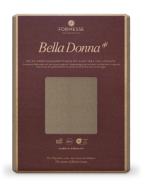 Bella Donna fitted sheet Jersey cl. 0122 nutmeg
