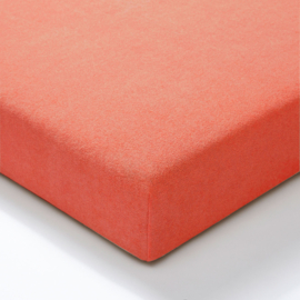 Damai katoenen hoeslaken matras 90 x 200 Coral