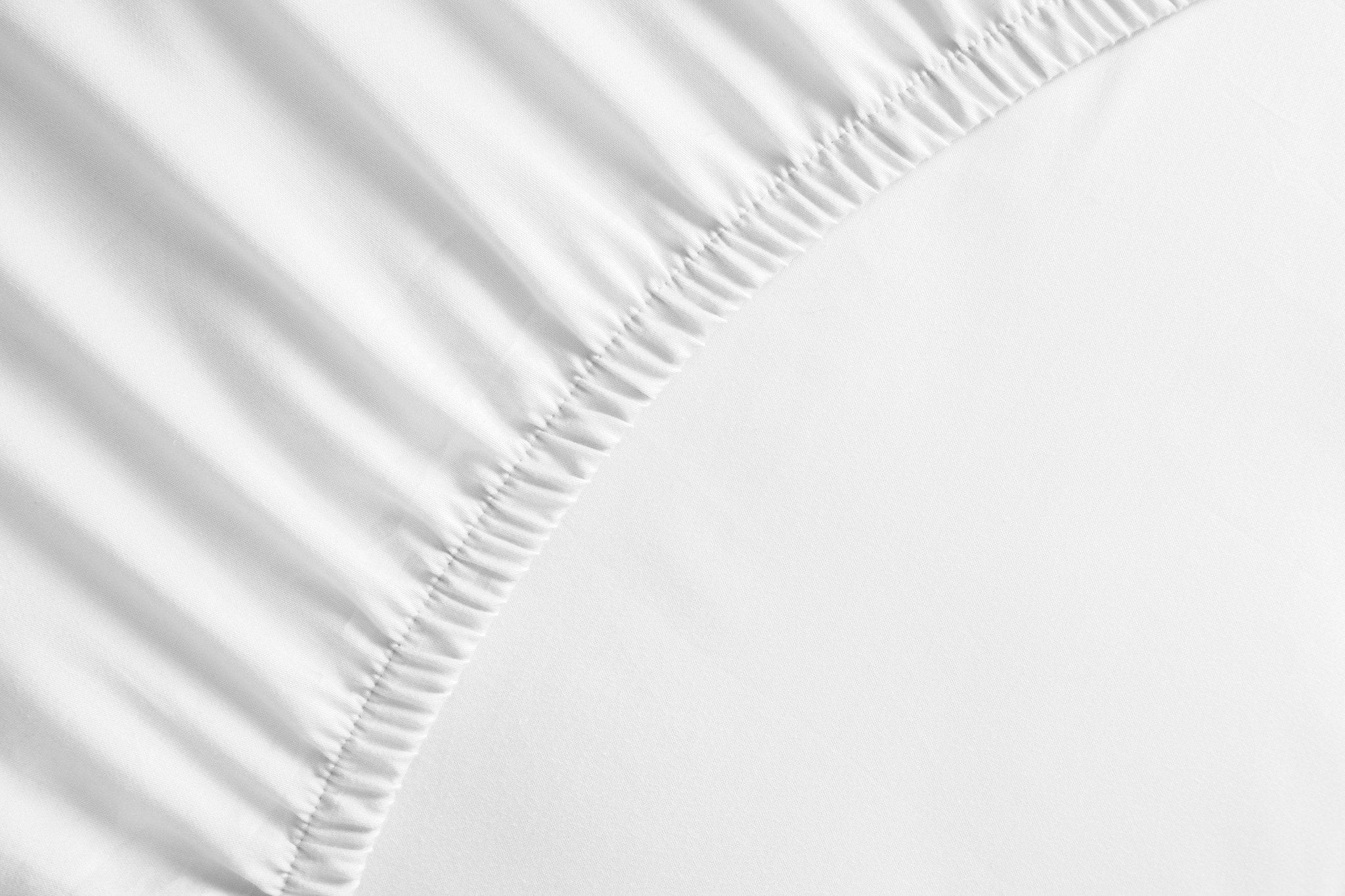 Hoeslaken Yellow Suite Mumbai Blanc de Blanc 90 x 200 cm (40cm hoog)