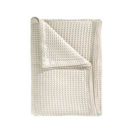 Heckett Lane waffle plaid - Ivory white