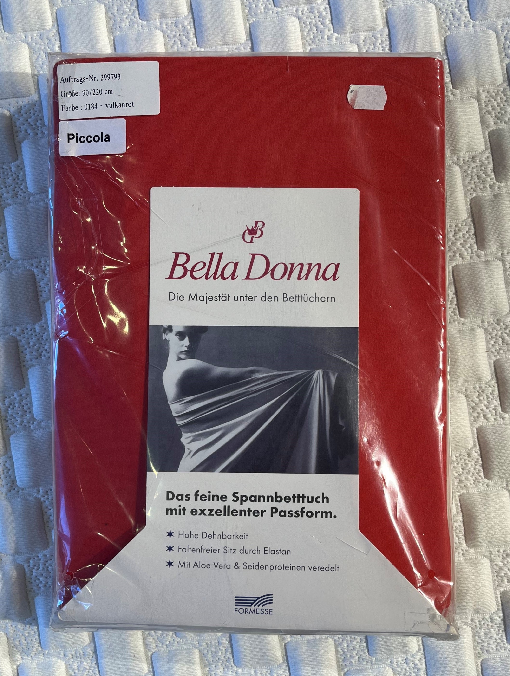 Bella Donna La Piccola 90 x 220cm vulkanrot - Voorraad opruiming