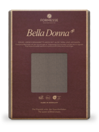 Bella Donna fitted sheet Jersey cl. 0126 truffle.