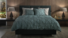 Yellow Nova duvetcover - Mineral Green