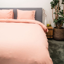 Kayori dekbedovertrekset SARI roze/ oranje 200 x 200/220 cm