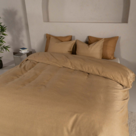 Kayori dekbedovertrekset KISO tencel goud 140 x 200/220