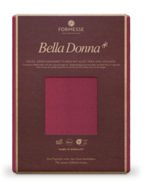 Bella Donna fitted sheet jersey cl. 0030 bordeaux