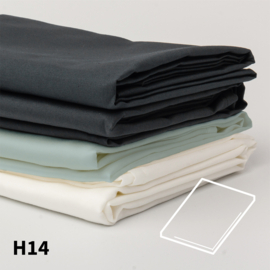 Dommelin hoeslaken 100% katoen percale 400TC topper