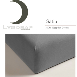 Lysdrap fitted sheet satin