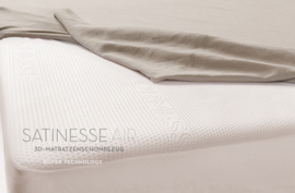 Bella Donna Satinesse Air Silver - 3D mattress protector.