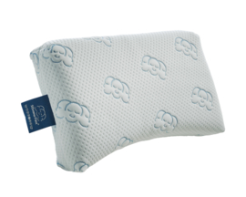 Silvana Flex blauw latex kussen